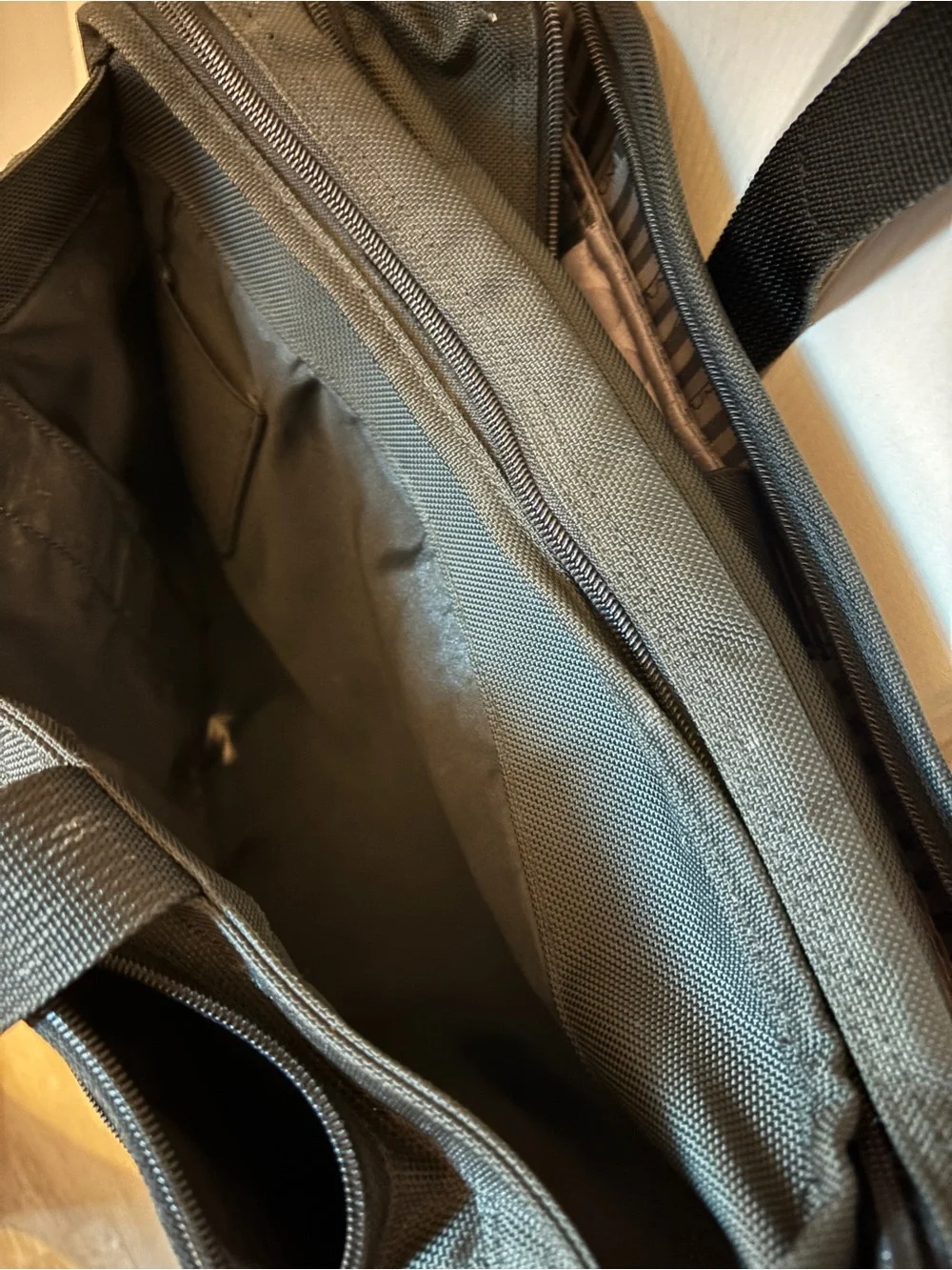 TUMI Alpha Ballistic Laptop Business Briefcase In Black with Laptop Protection